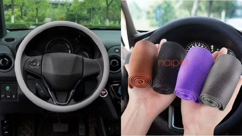 Bọc vô lăng Trung Quốc silicon